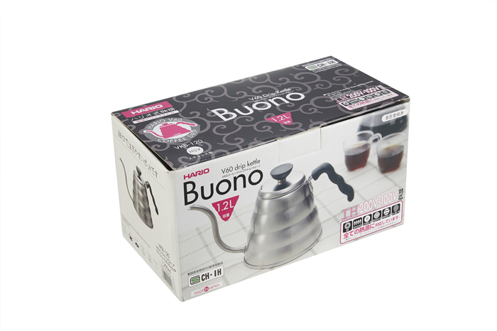 Buono咖啡壶彩色包装盒印刷定制