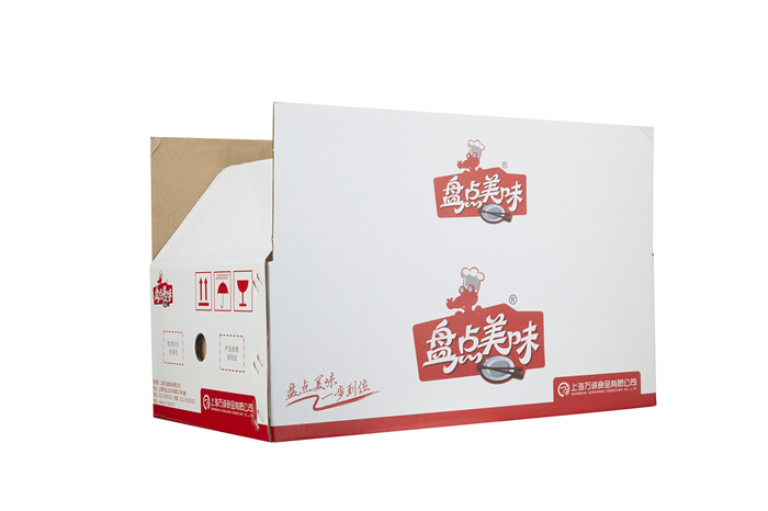 彩色食品包装箱定制，彩色纸箱印刷